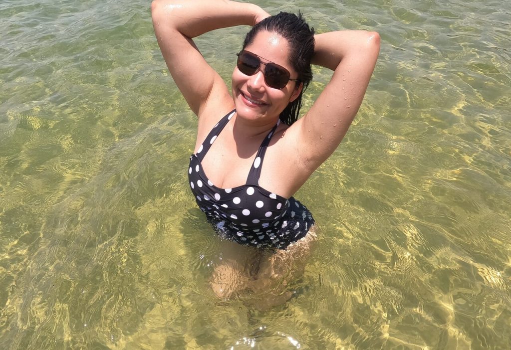 Lagoa de Arituba no litoral sul de Natal