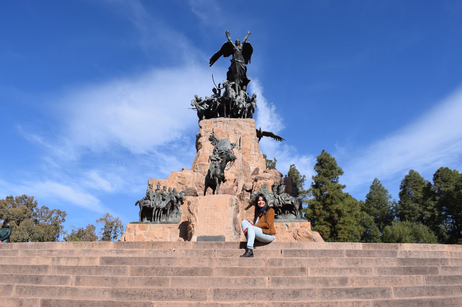 estatua de bronze do general martin