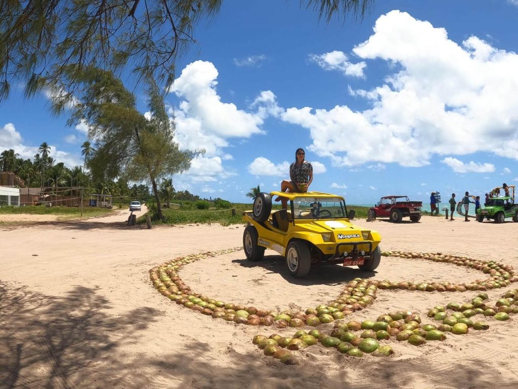 passeio de buggy em maragogi