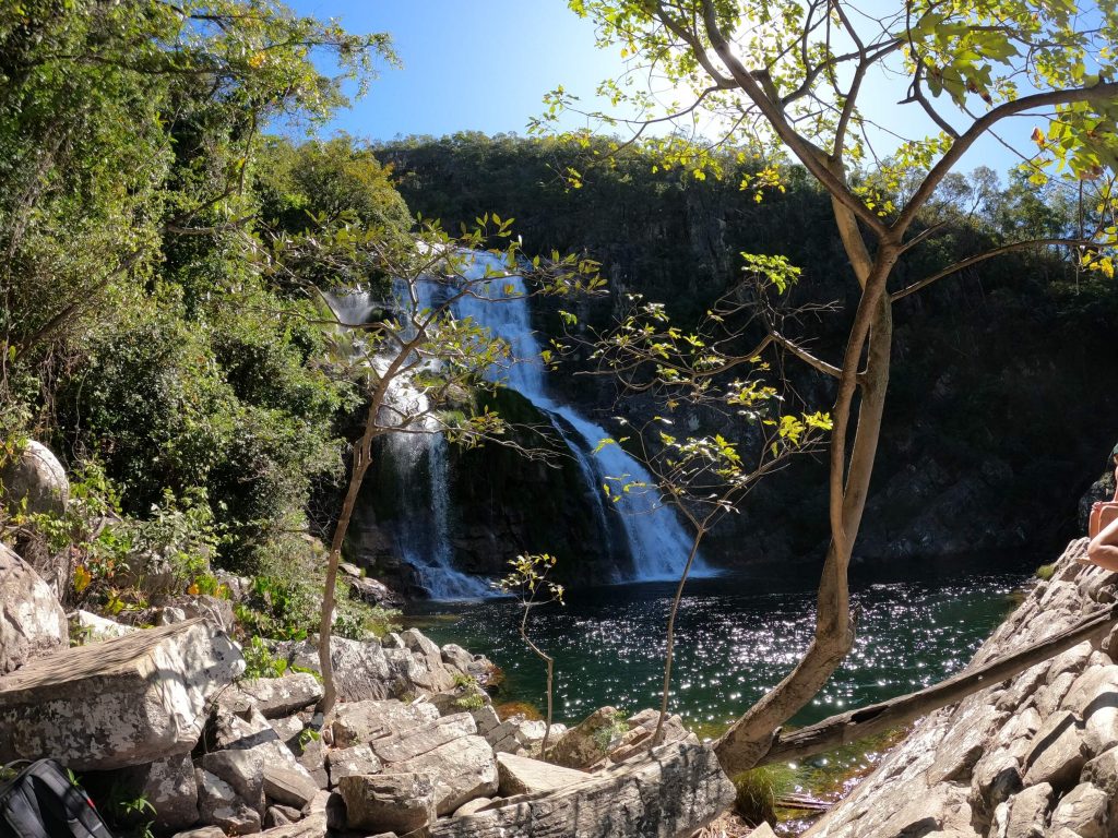 cachoeira candaru chapada dos veadeiros