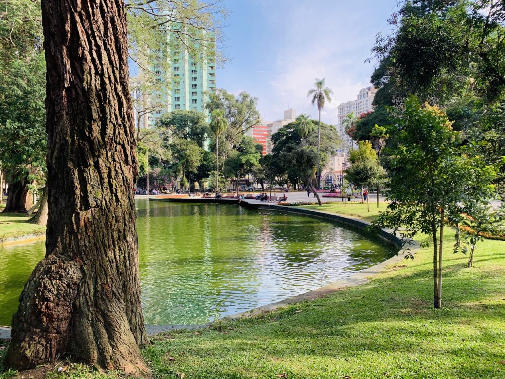 passeio publico em Curitiba