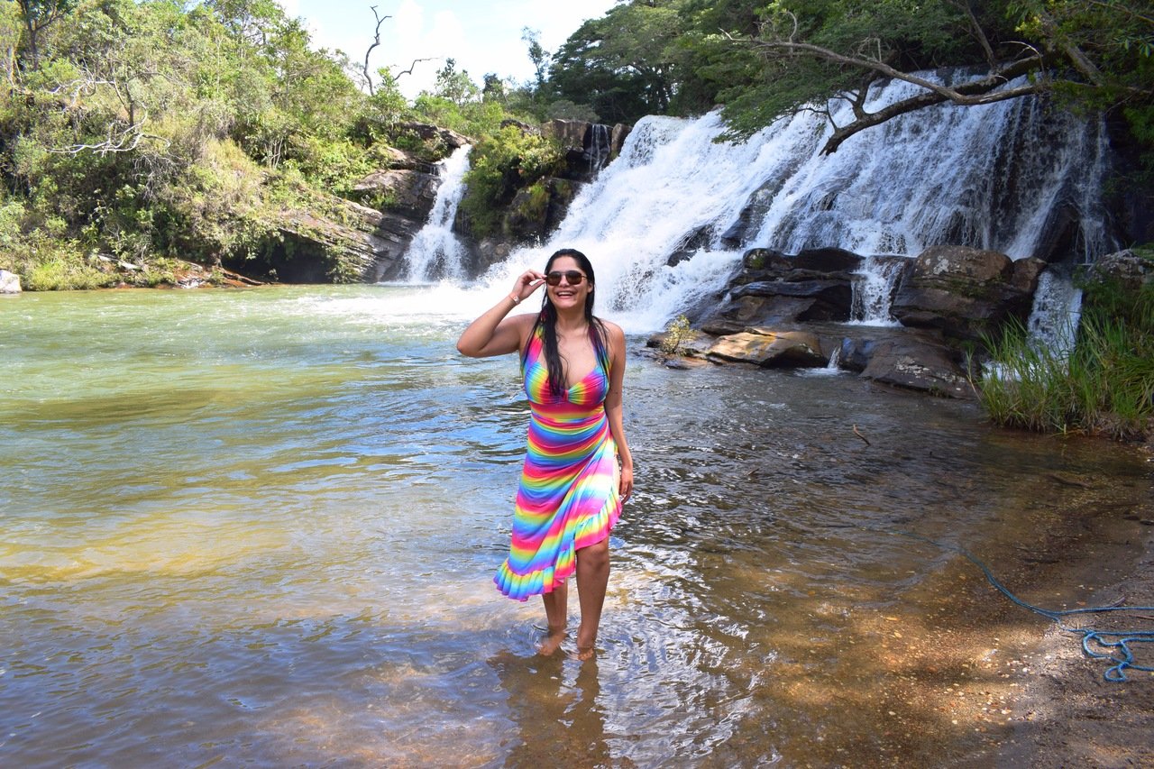 cachoeira zilda I em carrancas minas gerais