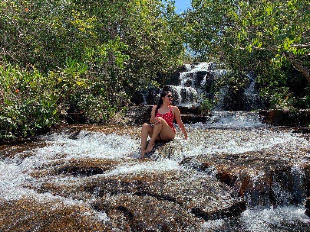 cachoeira das orquídeas circuito aguas do cerrado chapada dos guimaraes - cidades turisticas do mato grosso