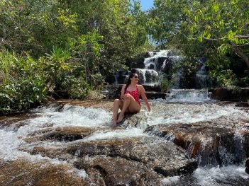 cachoeira das orquídeas circuito aguas do cerrado chapada dos guimaraes - cidades turisticas do mato grosso