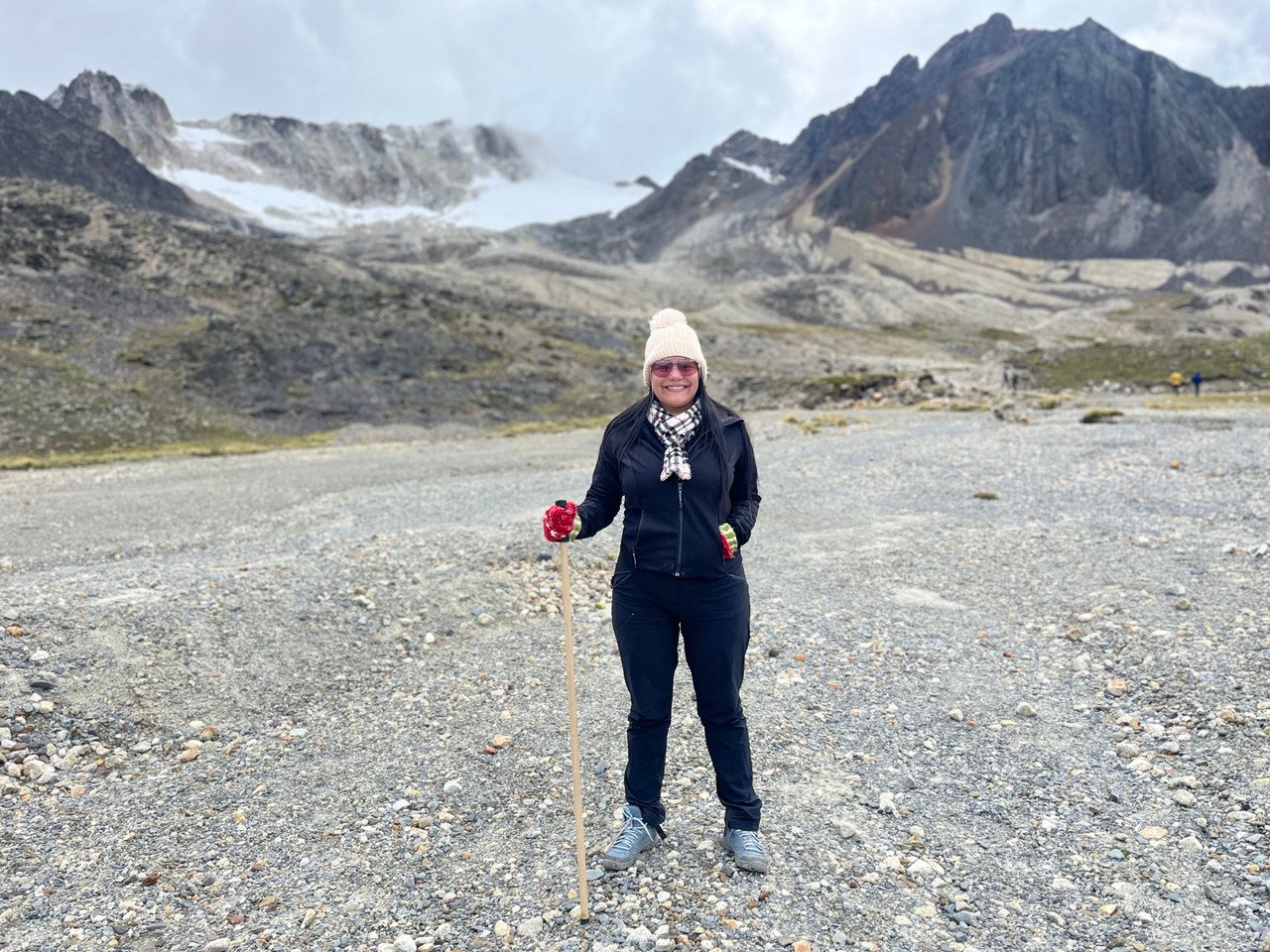 laguna charquini na bolivia