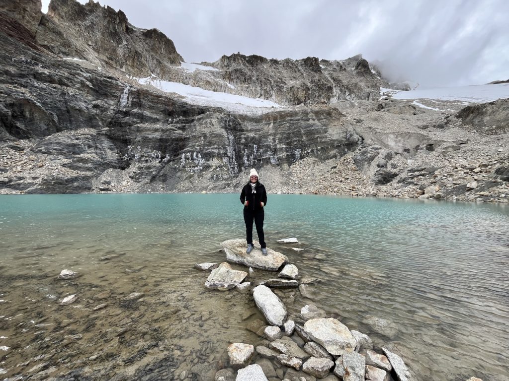 laguna charquini na bolivia