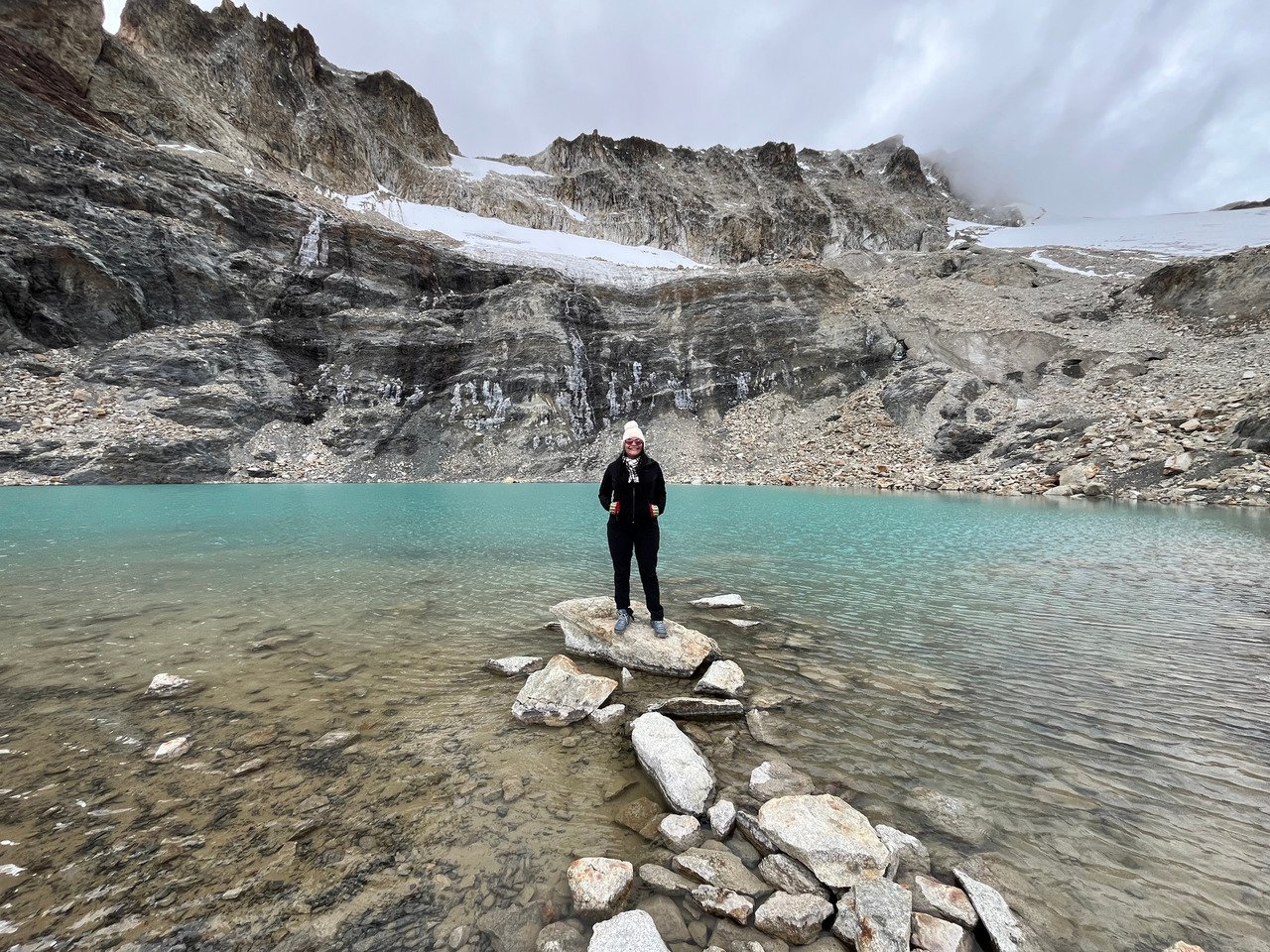 laguna charquini na bolivia
