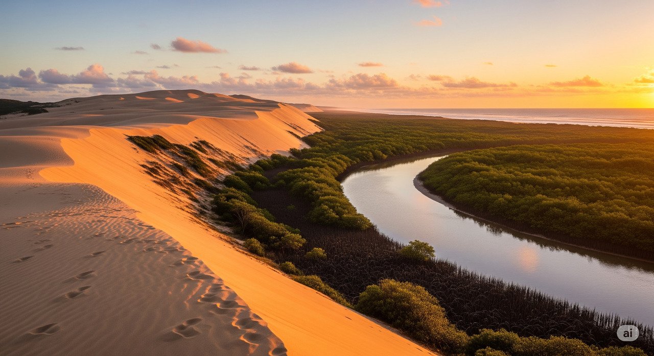 Praia de Itaúnas, Conceição da Barra